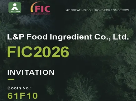 Познакомьтесь с L&P Foods на FIC 2026!